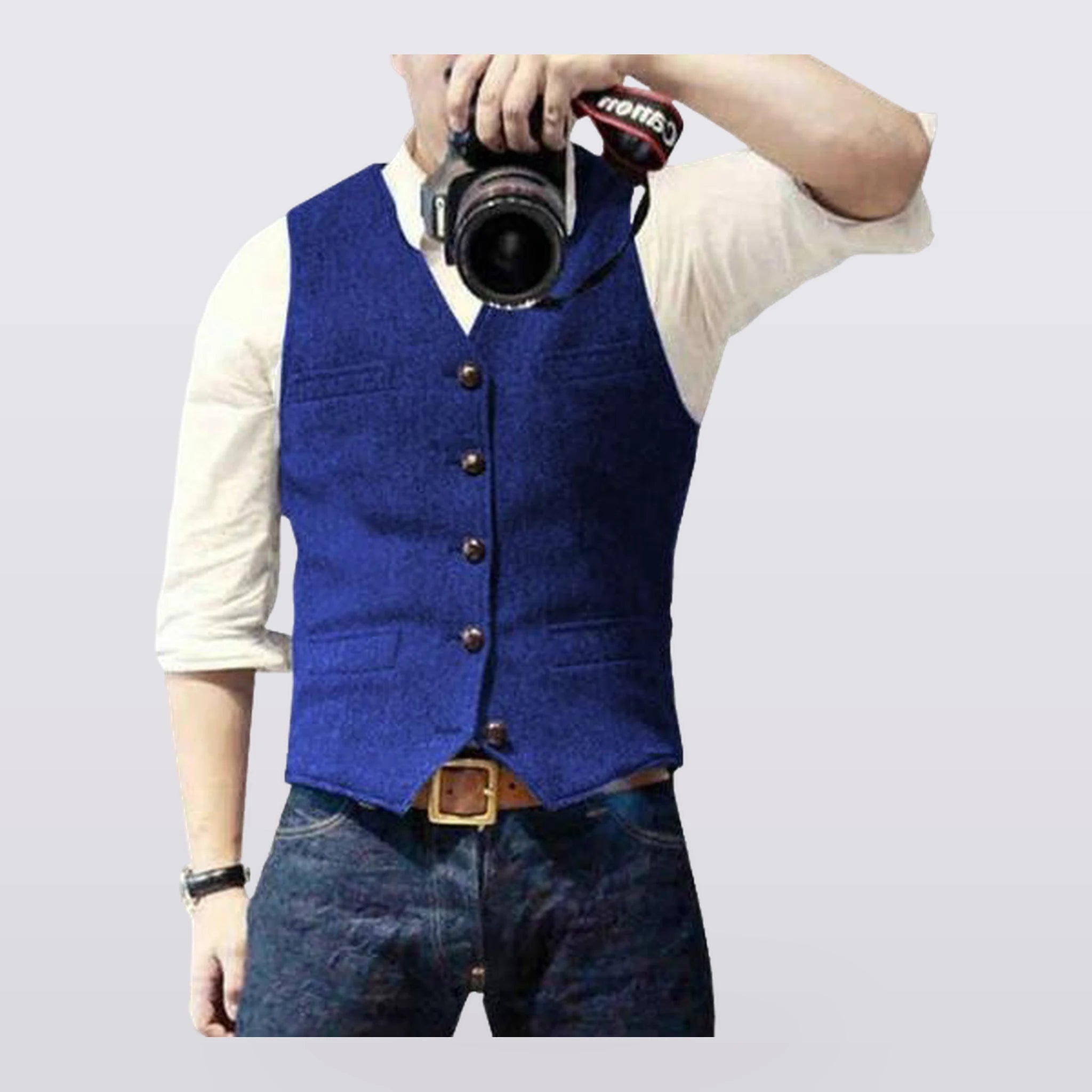 Alderton - Tailored Button-Front Vest