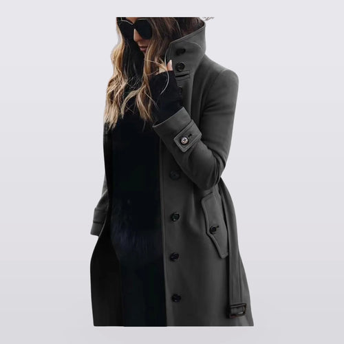 Ashcombe - Belted Double-Breasted Trench Coat
