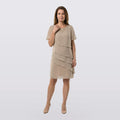Elowen - Tiered Shift Midi Dress