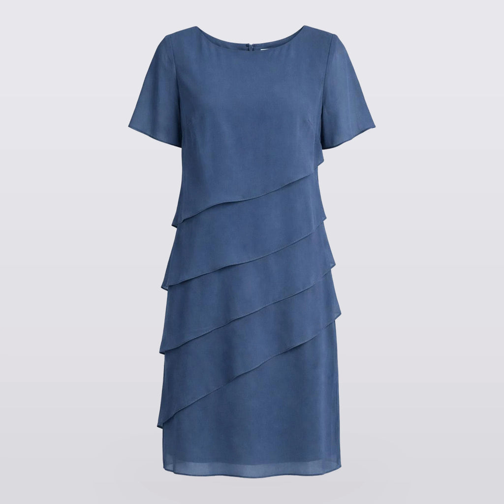 Elowen - Tiered Shift Midi Dress