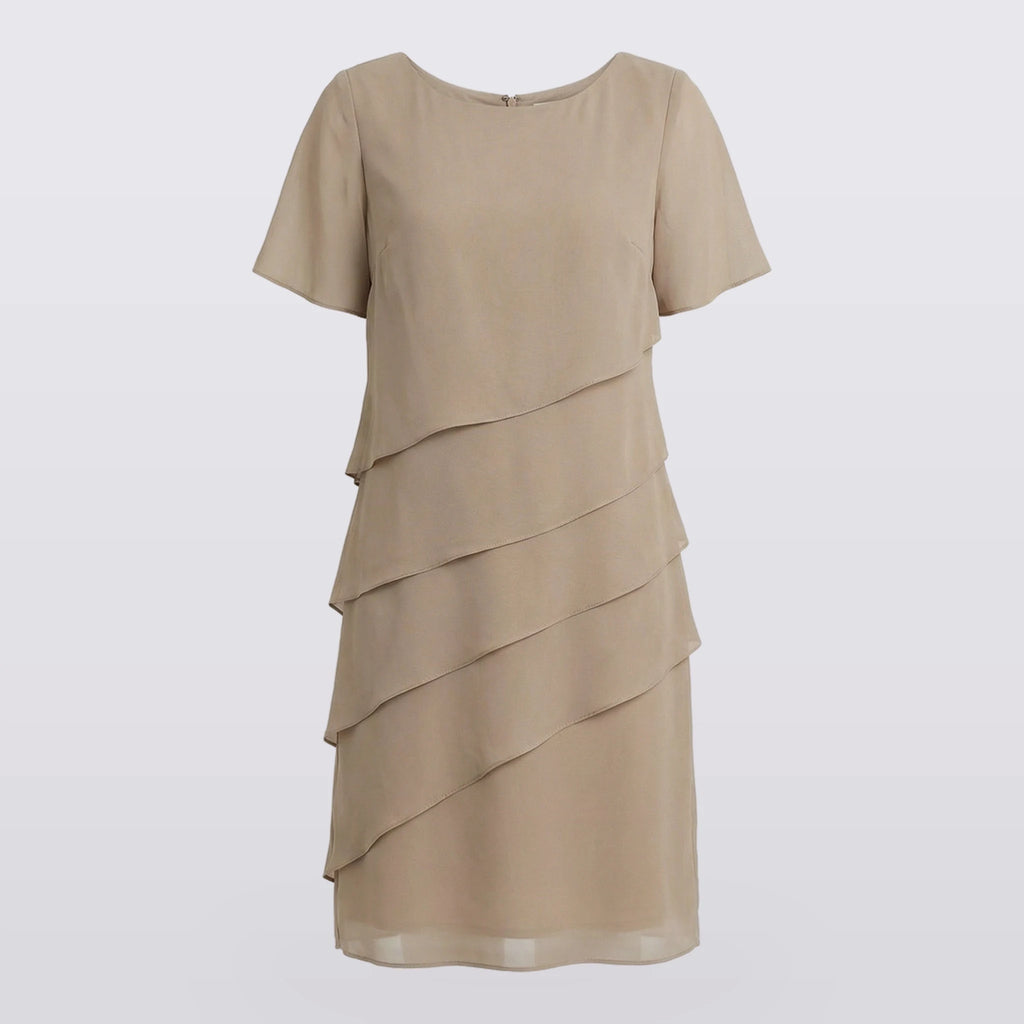 Elowen - Tiered Shift Midi Dress
