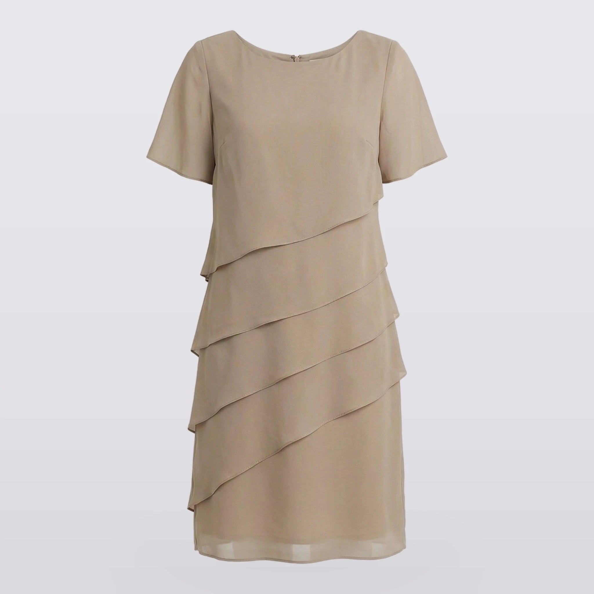 Elowen - Tiered Shift Midi Dress