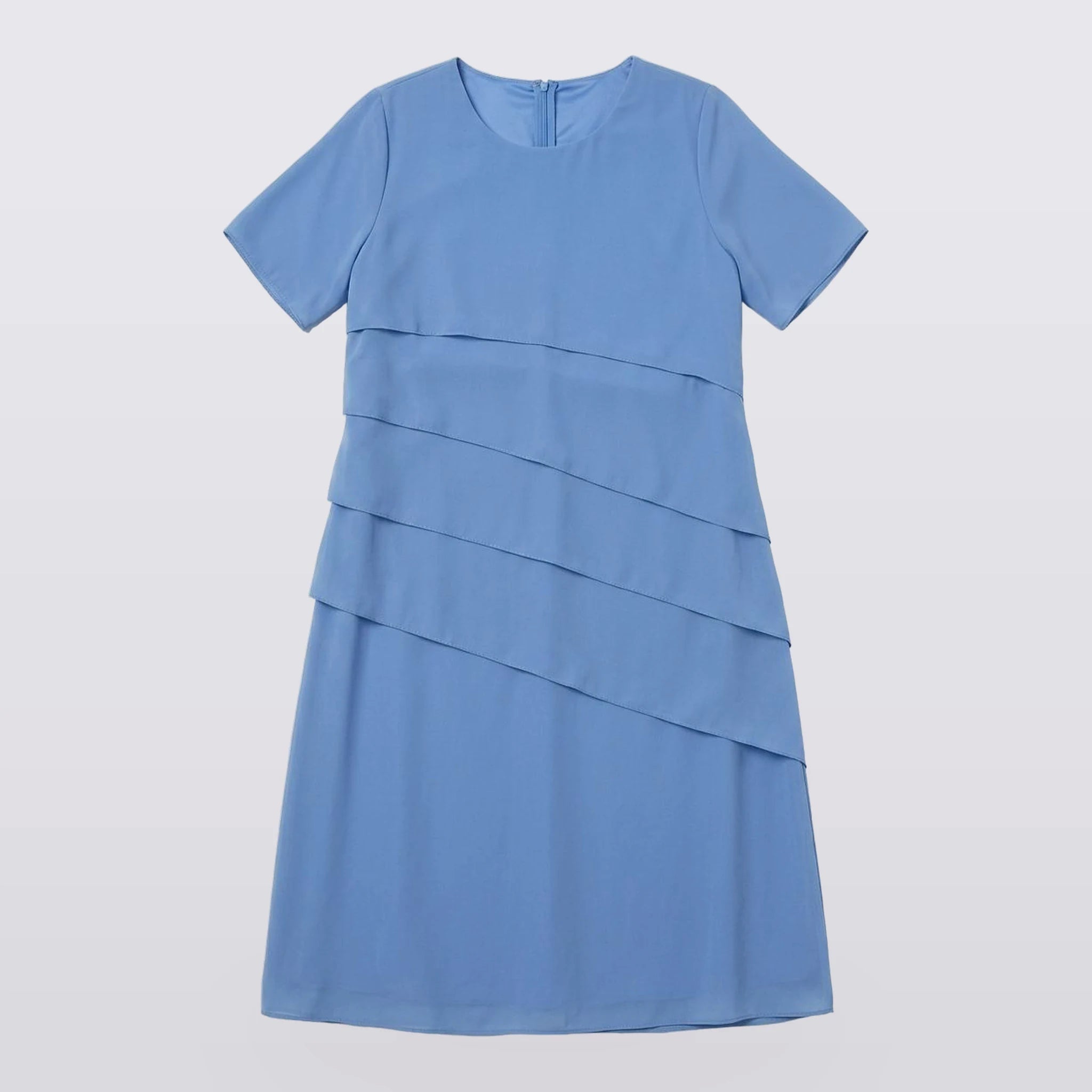 Elowen - Tiered Shift Midi Dress