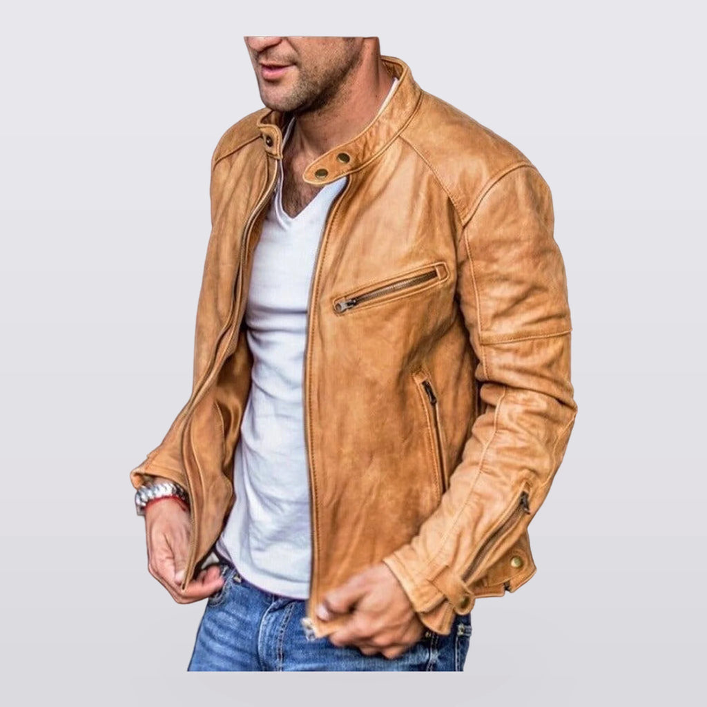 Rylan - Washed Moto Jacket