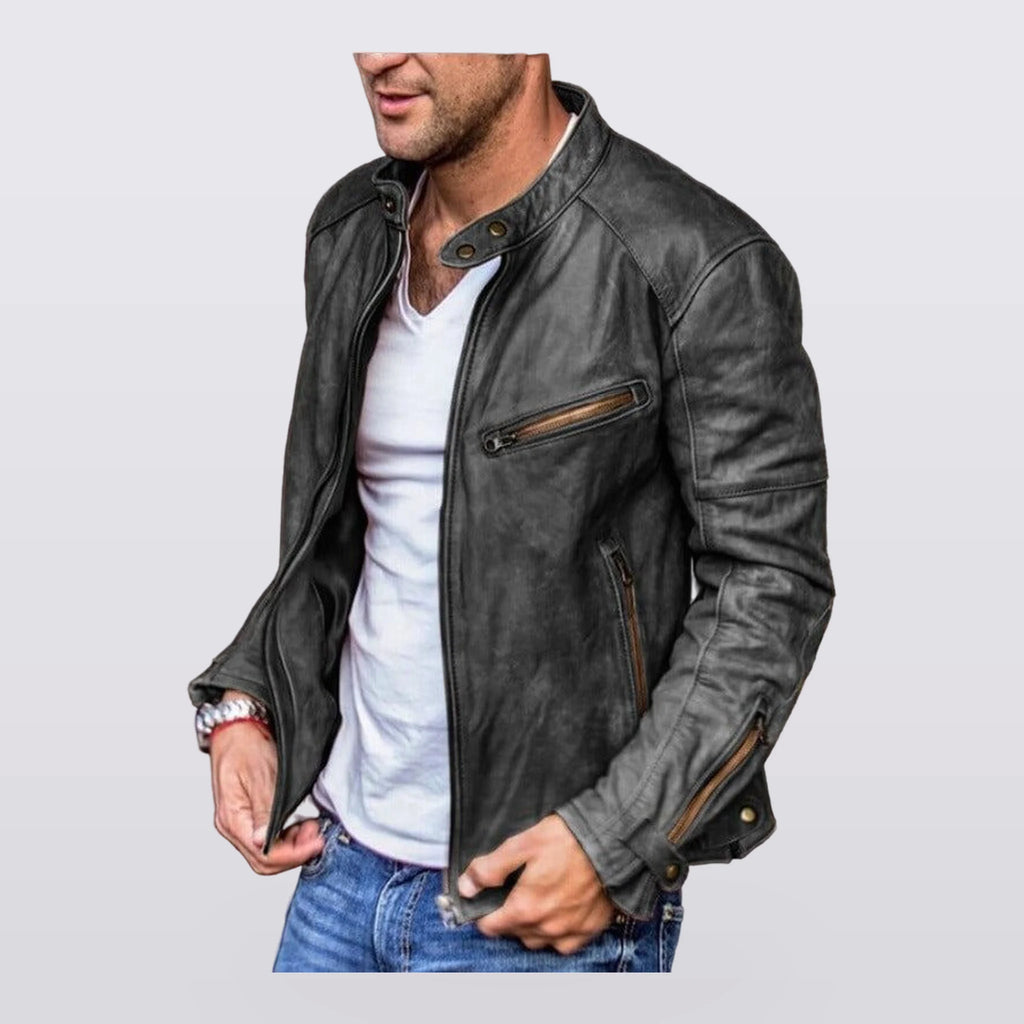 Rylan - Washed Moto Jacket