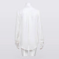 Solene - Draped Button-Front Blouse