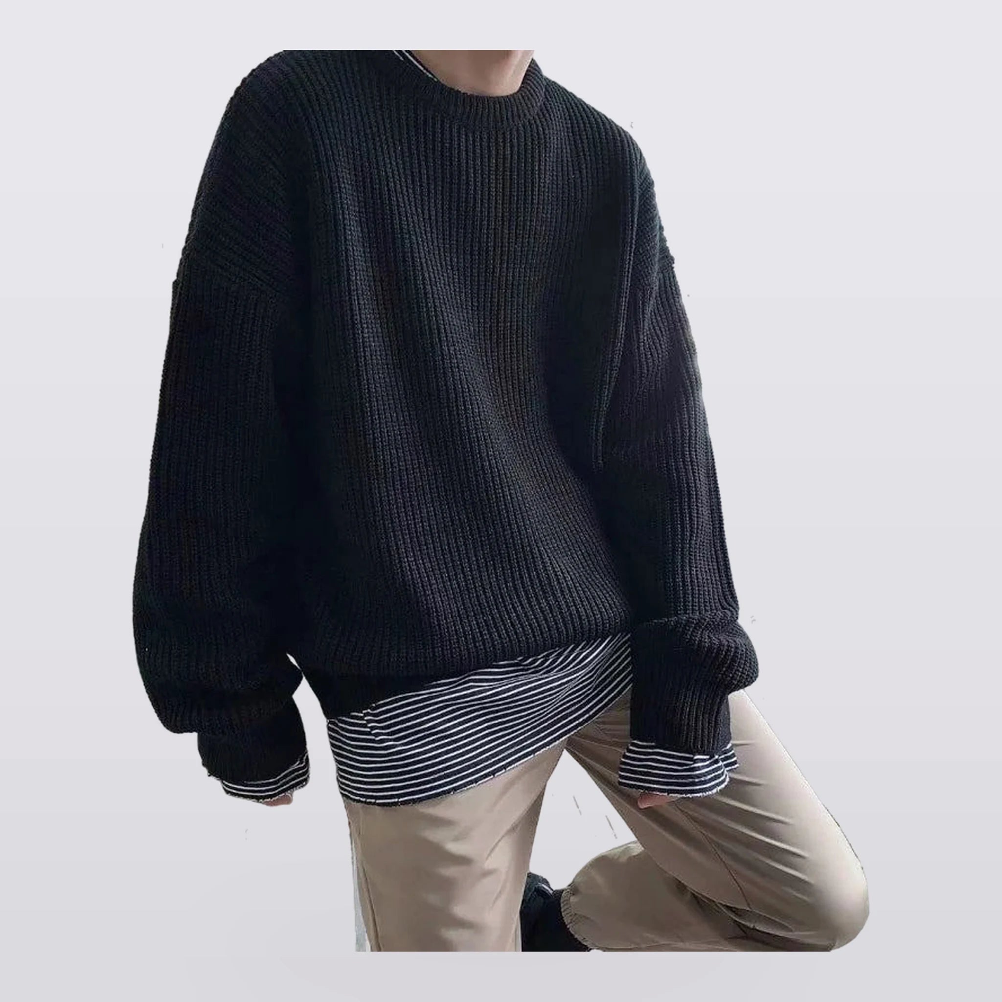 Thorne - Slim-Fit Crew-Neck Sweater