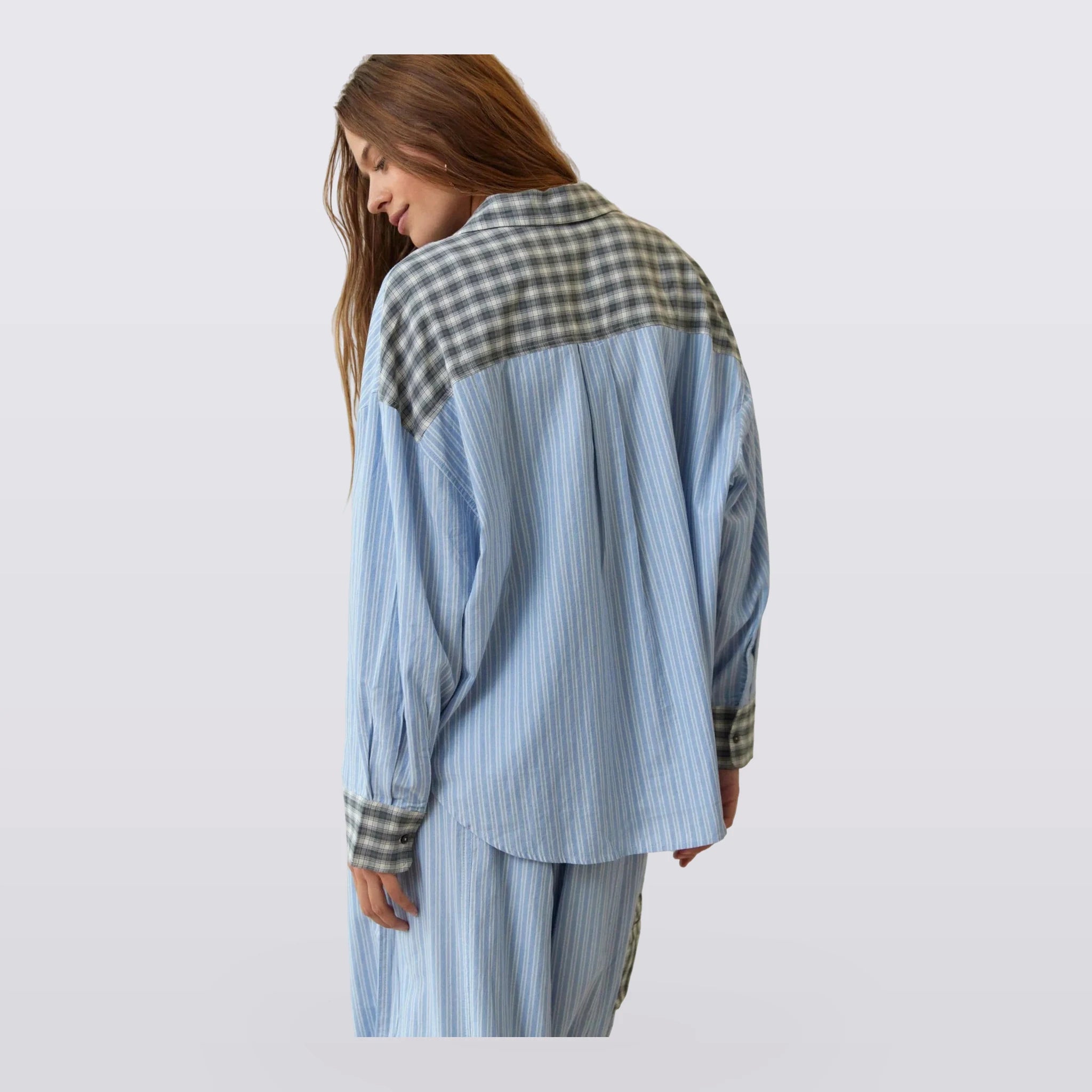 Wrenley - Two-Piece Checked Lounge Set