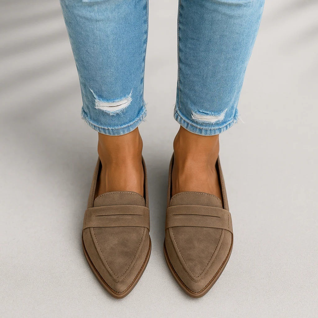 Adelisa | Women’s Slip-On Loafers with Lace-Free Design