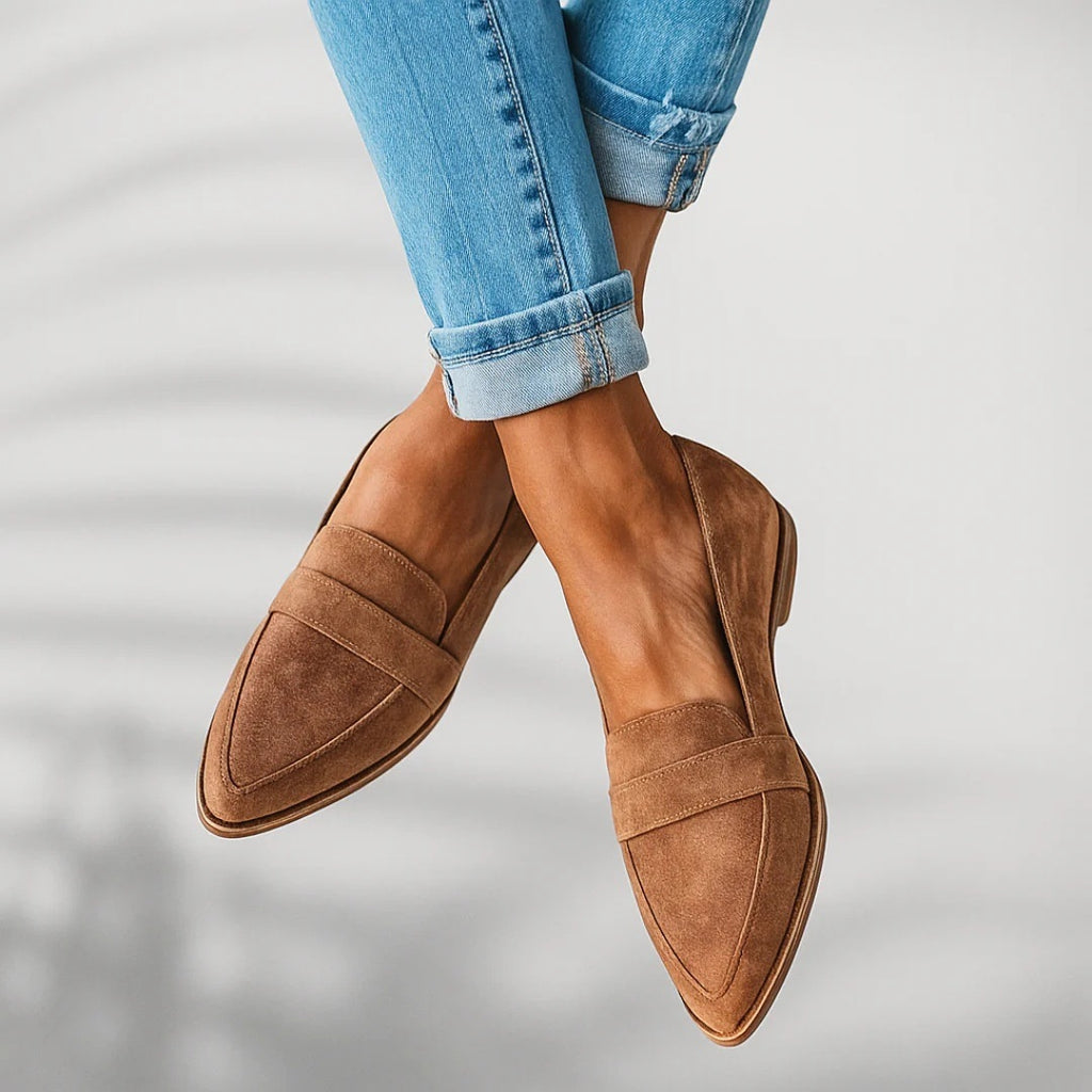 Adelisa | Women’s Slip-On Loafers with Lace-Free Design