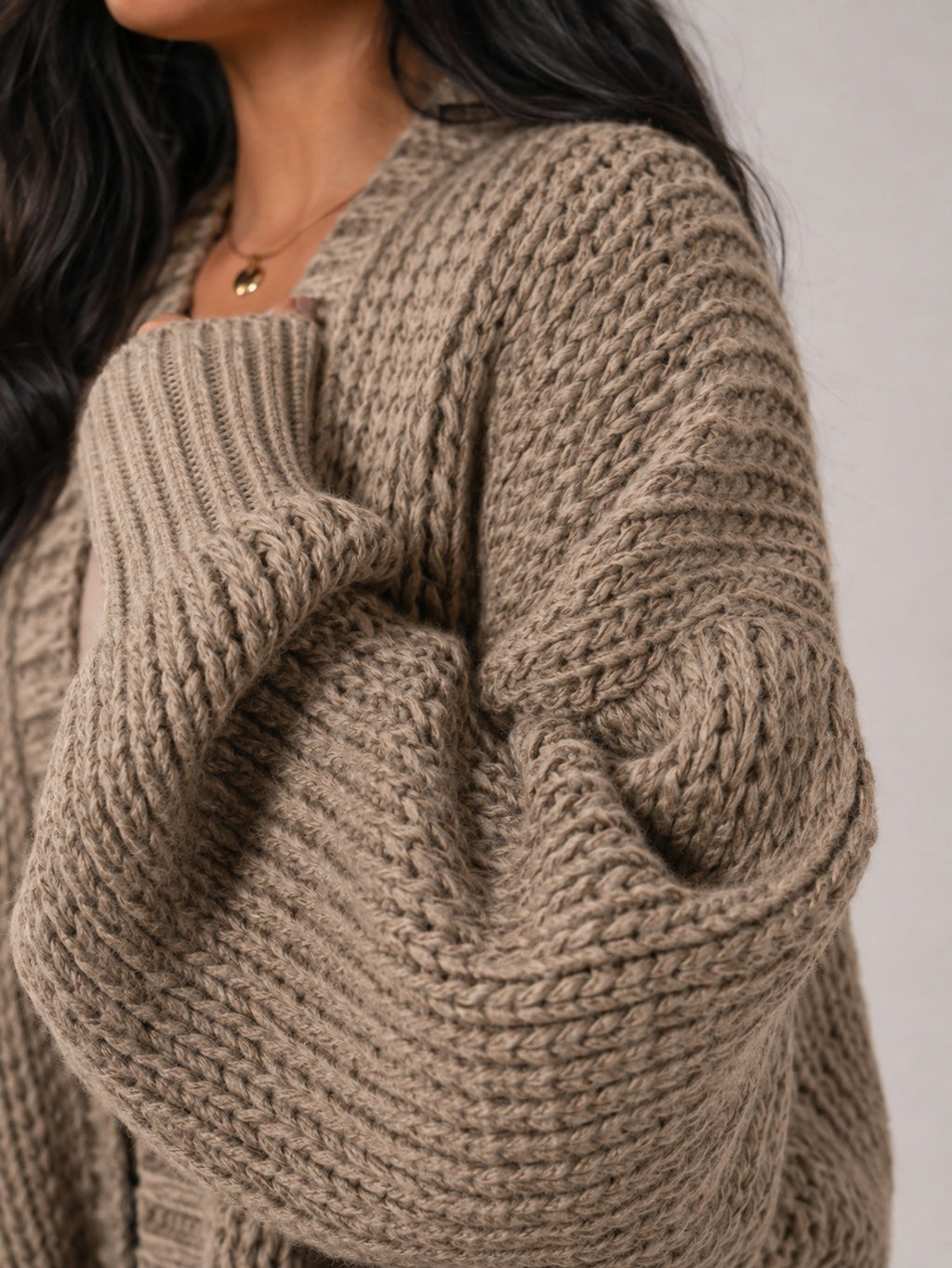 Cordula | Women’s Duster Cardigan with Patch Pockets