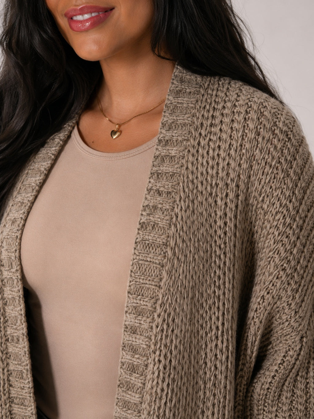 Cordula | Women’s Duster Cardigan with Patch Pockets