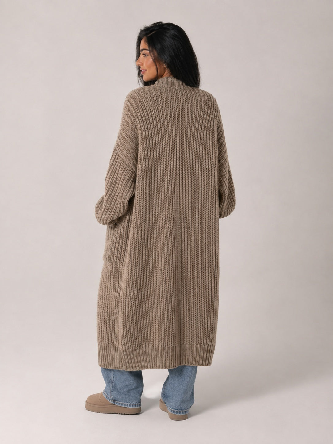 Cordula | Women’s Duster Cardigan with Patch Pockets