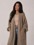 Cordula | Women’s Duster Cardigan with Patch Pockets