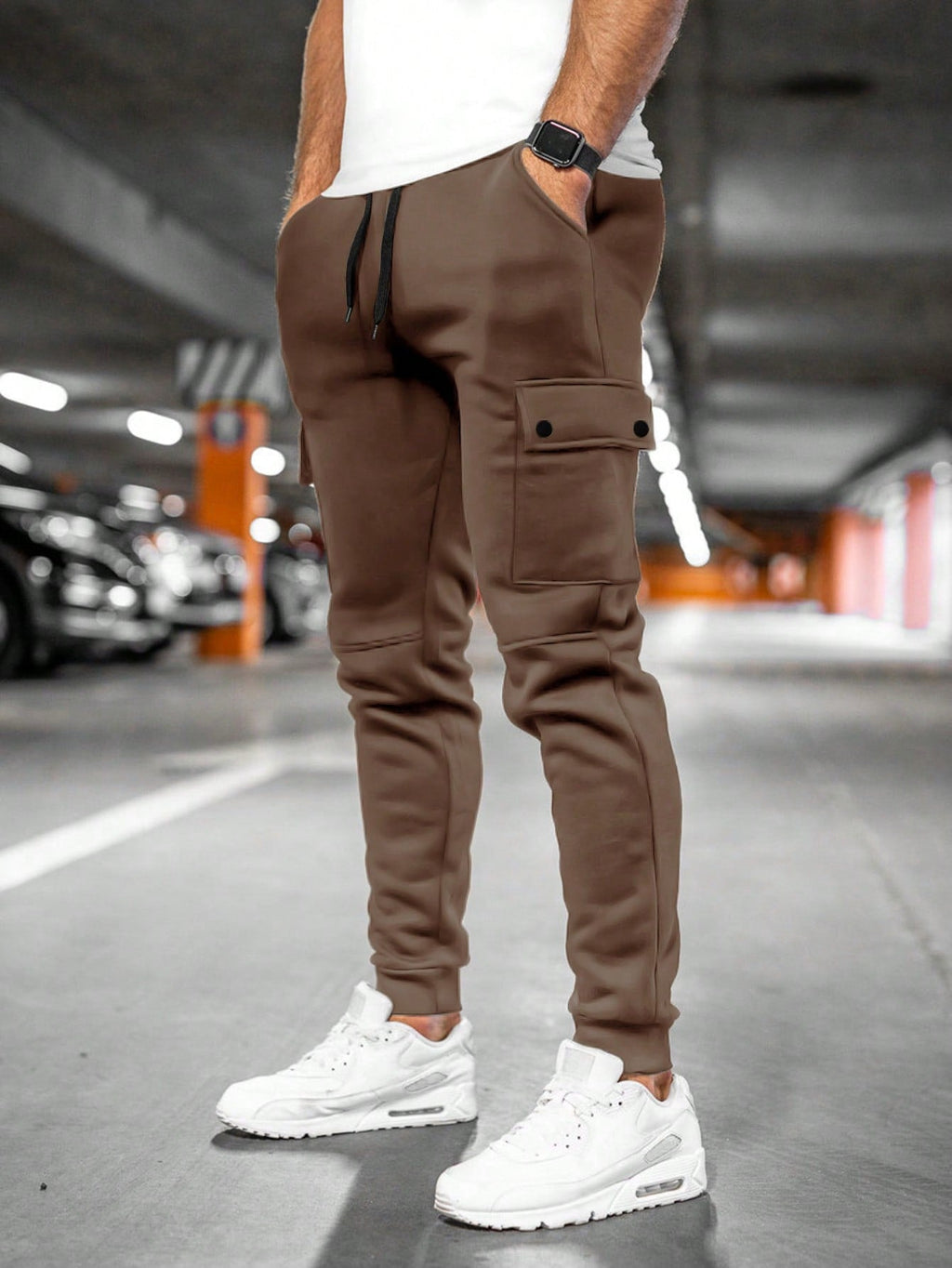 Oscar | Men’s Cargo Jogger Pants with Drawstring Waist
