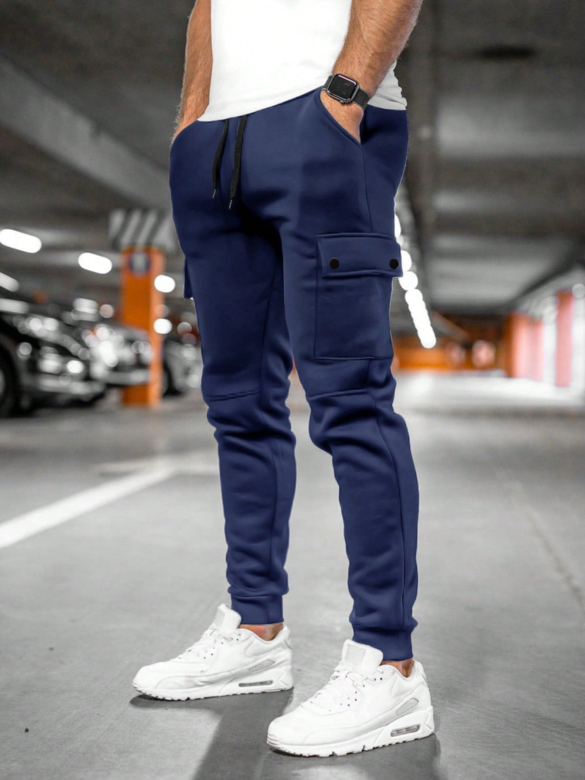 Oscar | Men’s Cargo Jogger Pants with Drawstring Waist