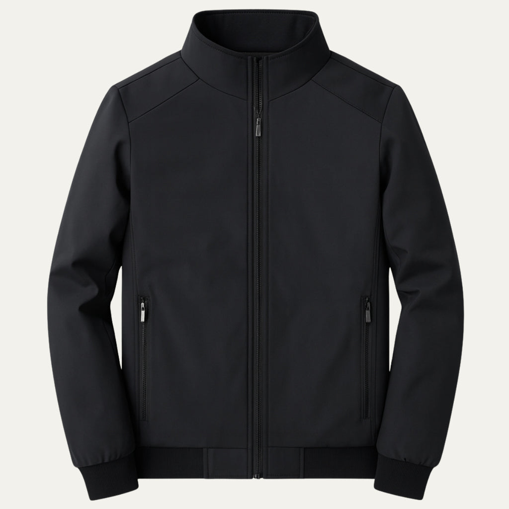 Karl | Men’s Fleece-Lined Winter Jacket with Zip Front