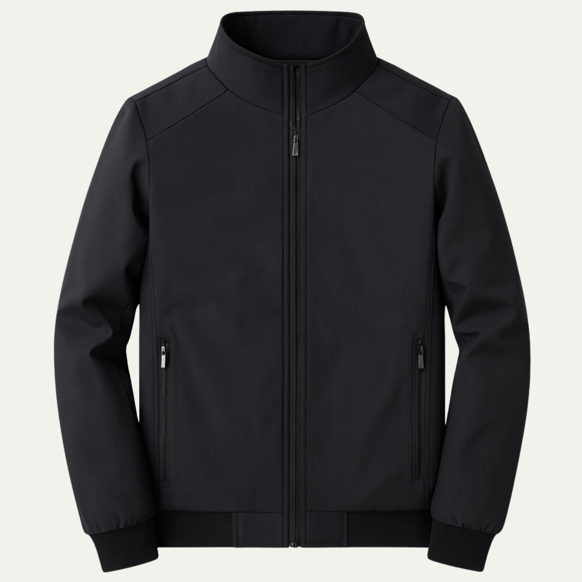 Karl | Men’s Fleece-Lined Winter Jacket with Zip Front