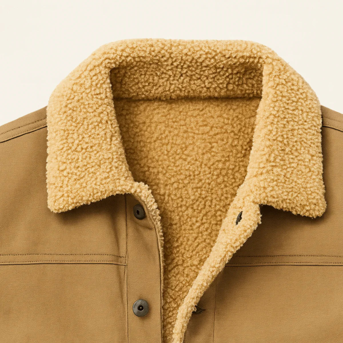 Leon | Men’s Fleece-Lined Utility Jacket with Pockets