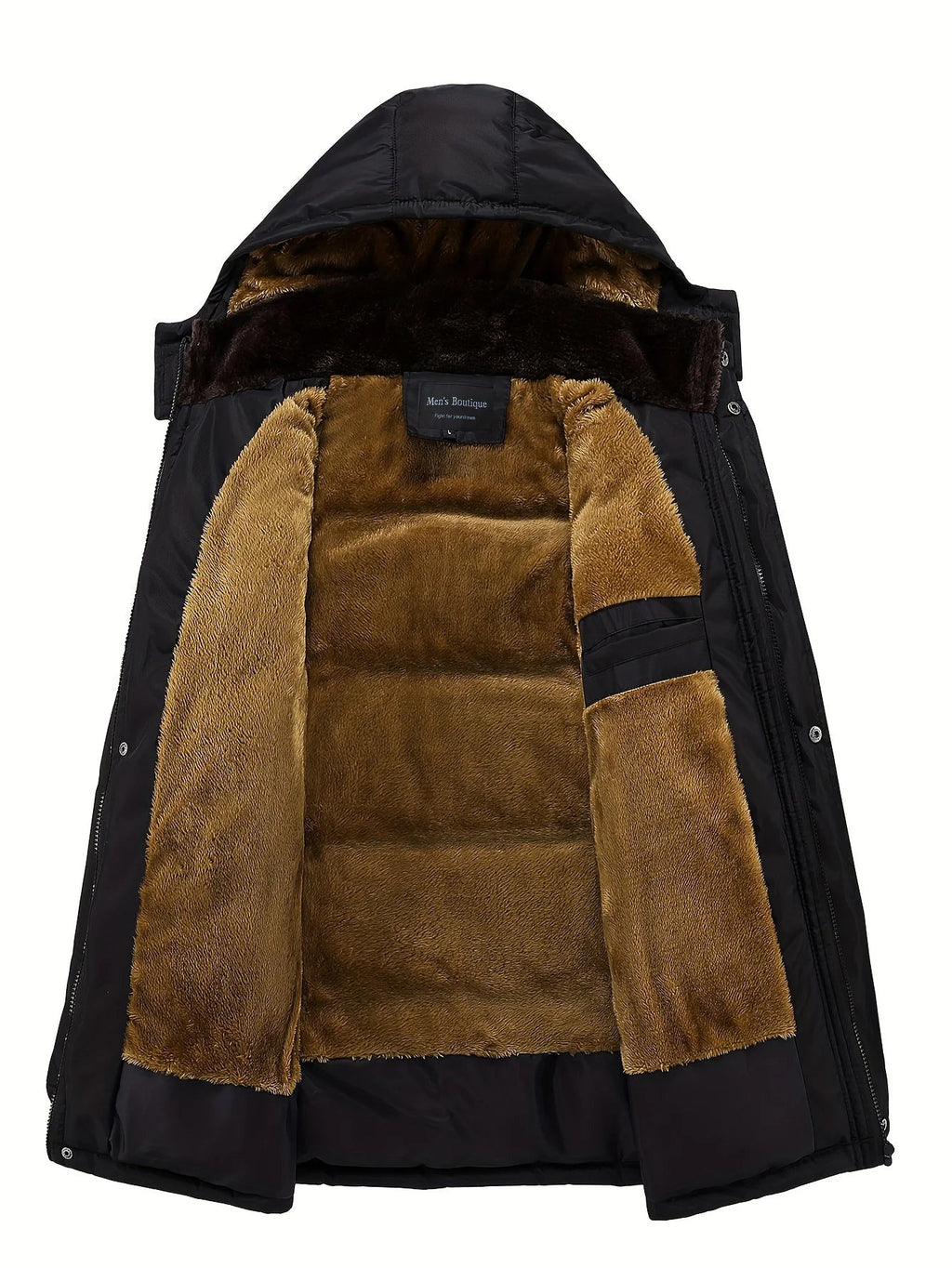 Silas | Men’s Insulated Winter Jacket with Hood