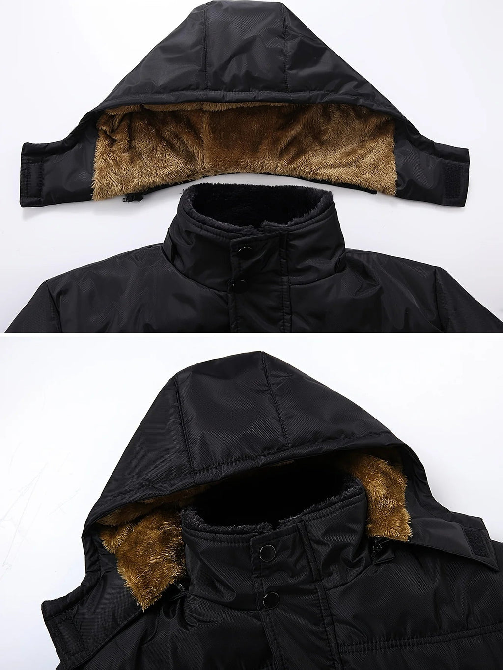 Silas | Men’s Insulated Winter Jacket with Hood