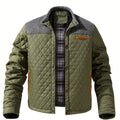 Mason | Men’s Quilted Jacket with Stand Collar