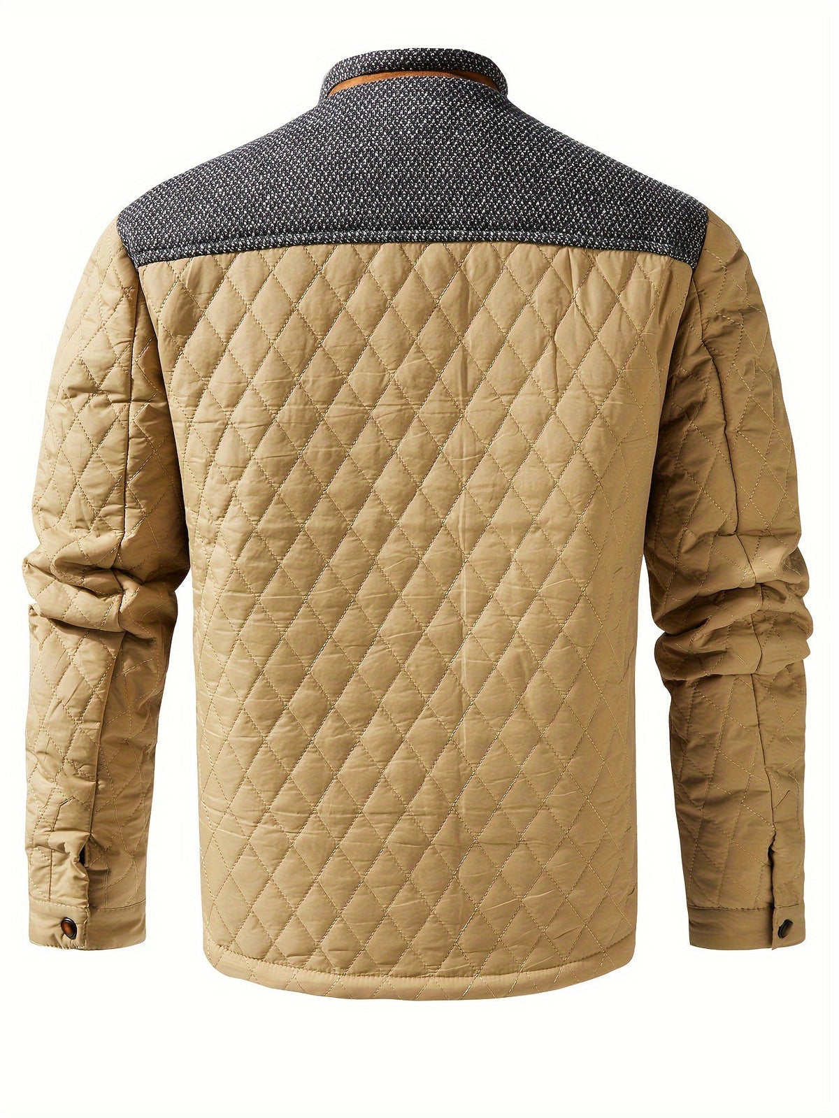 Mason | Men’s Quilted Jacket with Stand Collar
