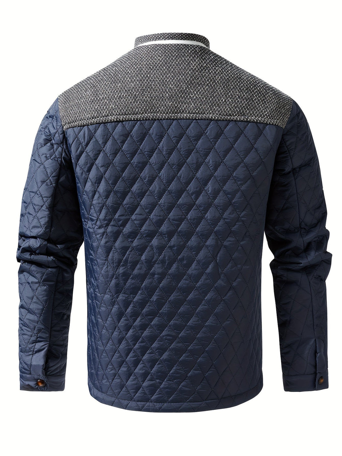 Mason | Men’s Quilted Jacket with Stand Collar