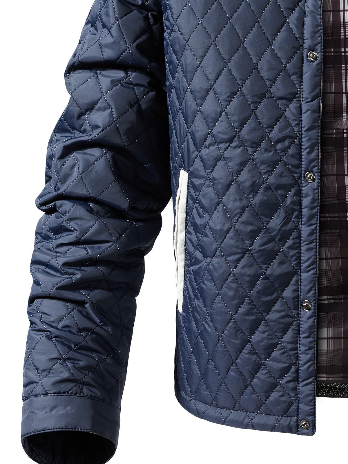 Mason | Men’s Quilted Jacket with Stand Collar