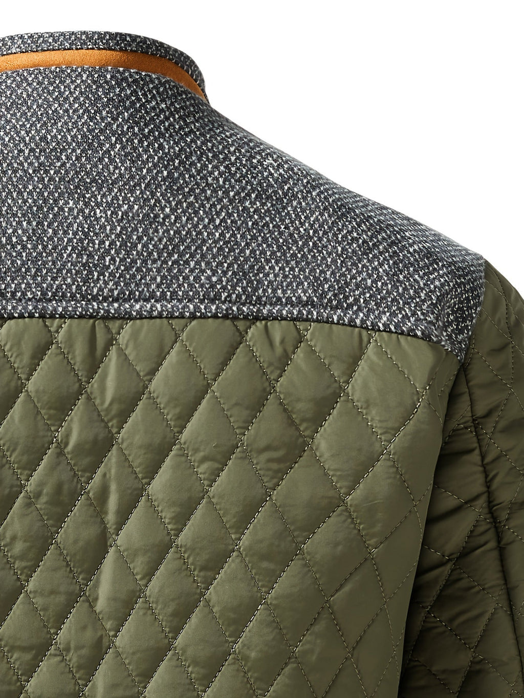 Mason | Men’s Quilted Jacket with Stand Collar