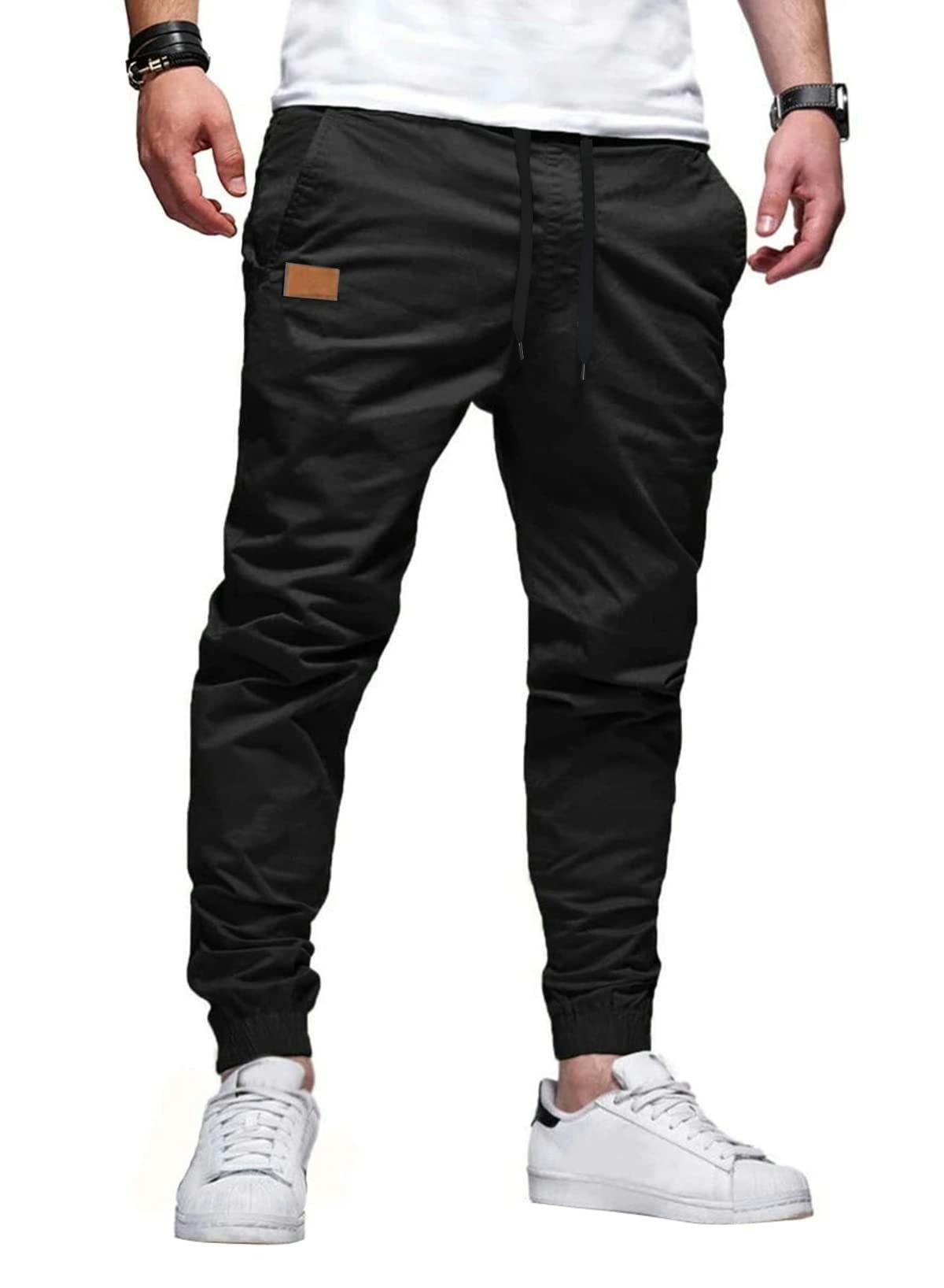 Brody | Men’s Relaxed Cargo Jogger Pants with Drawstring Waist