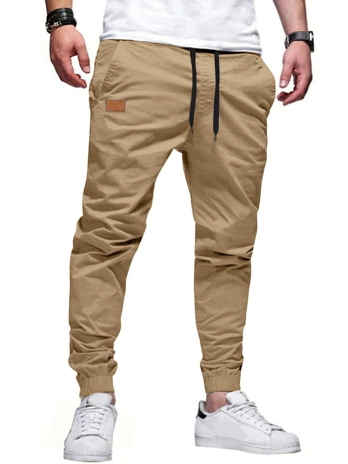 Brody | Men’s Relaxed Cargo Jogger Pants with Drawstring Waist