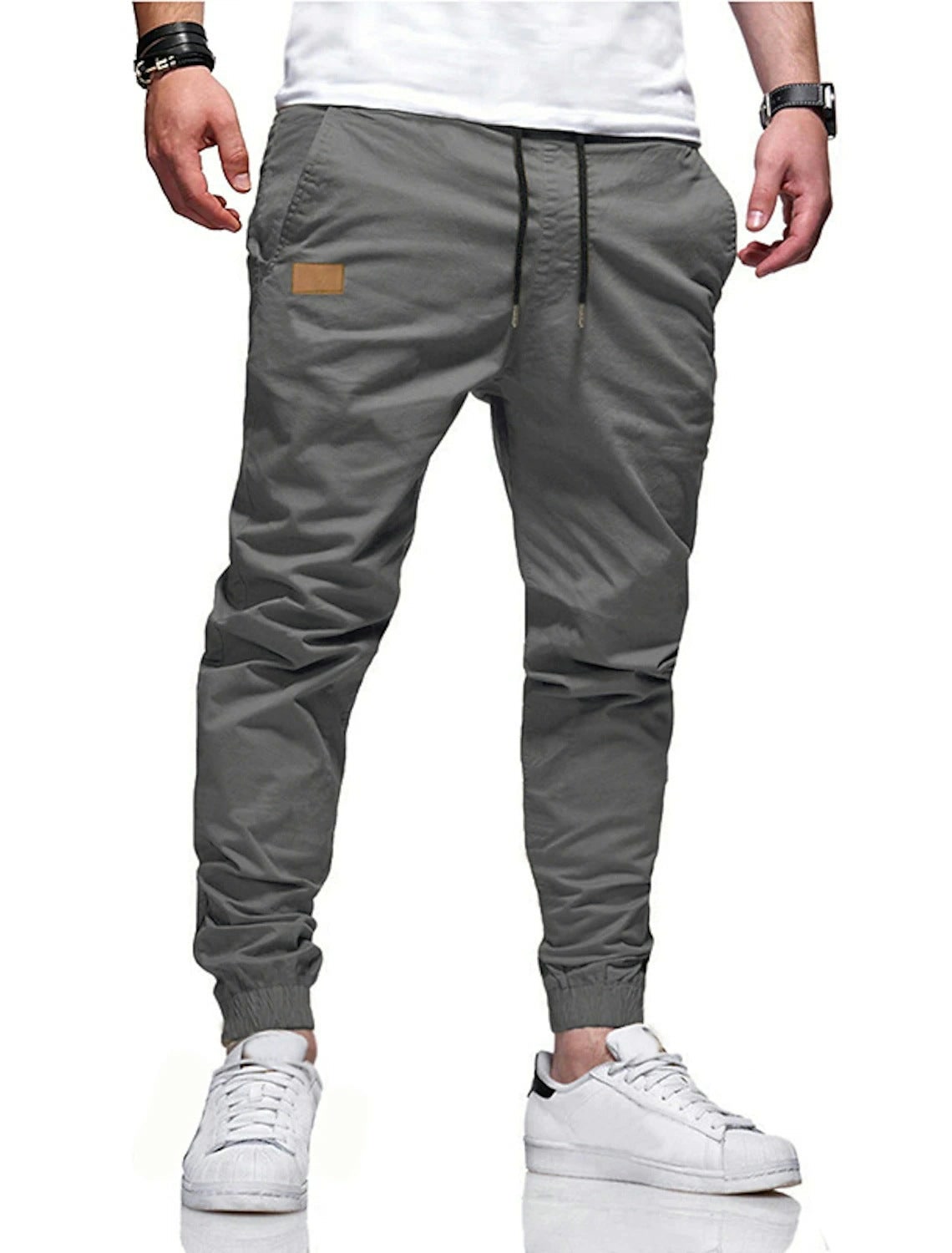 Brody | Men’s Relaxed Cargo Jogger Pants with Drawstring Waist