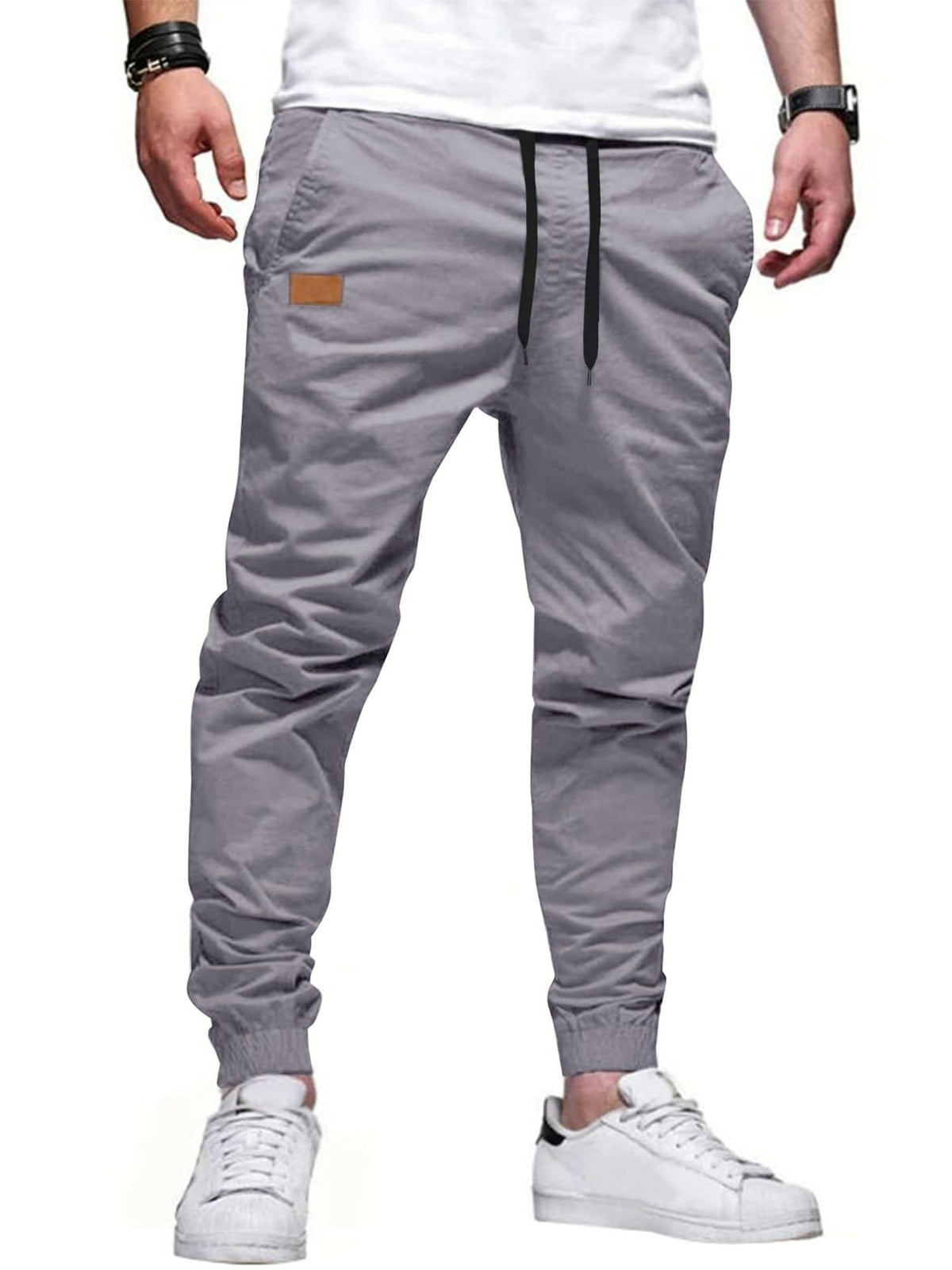 Brody | Men’s Relaxed Cargo Jogger Pants with Drawstring Waist