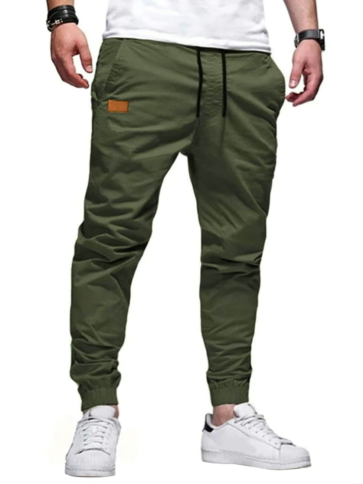 Brody | Men’s Relaxed Cargo Jogger Pants with Drawstring Waist