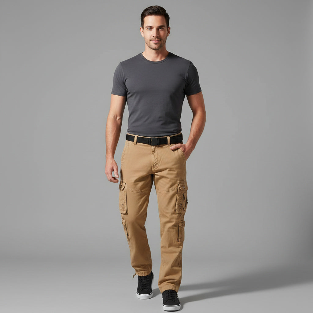 Russell | Men’s Relaxed Cargo Pants with Adjustable Cuffs