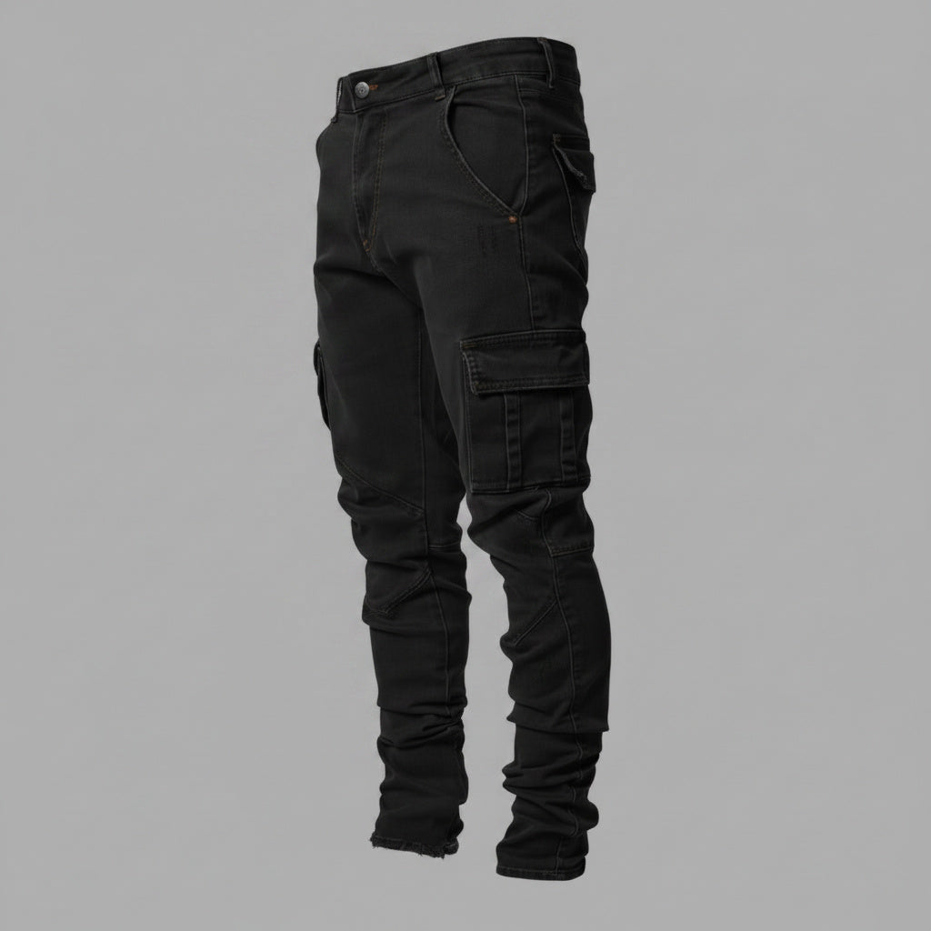 Arlo | Men’s Slim-Fit Stretch Cargo Pants with Pockets