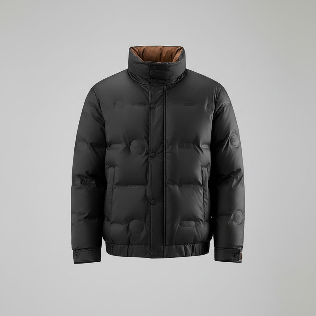 Rowan | Men’s Winter Puffer Jacket with Zip Front