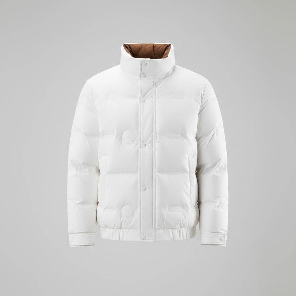 Rowan | Men’s Winter Puffer Jacket with Zip Front