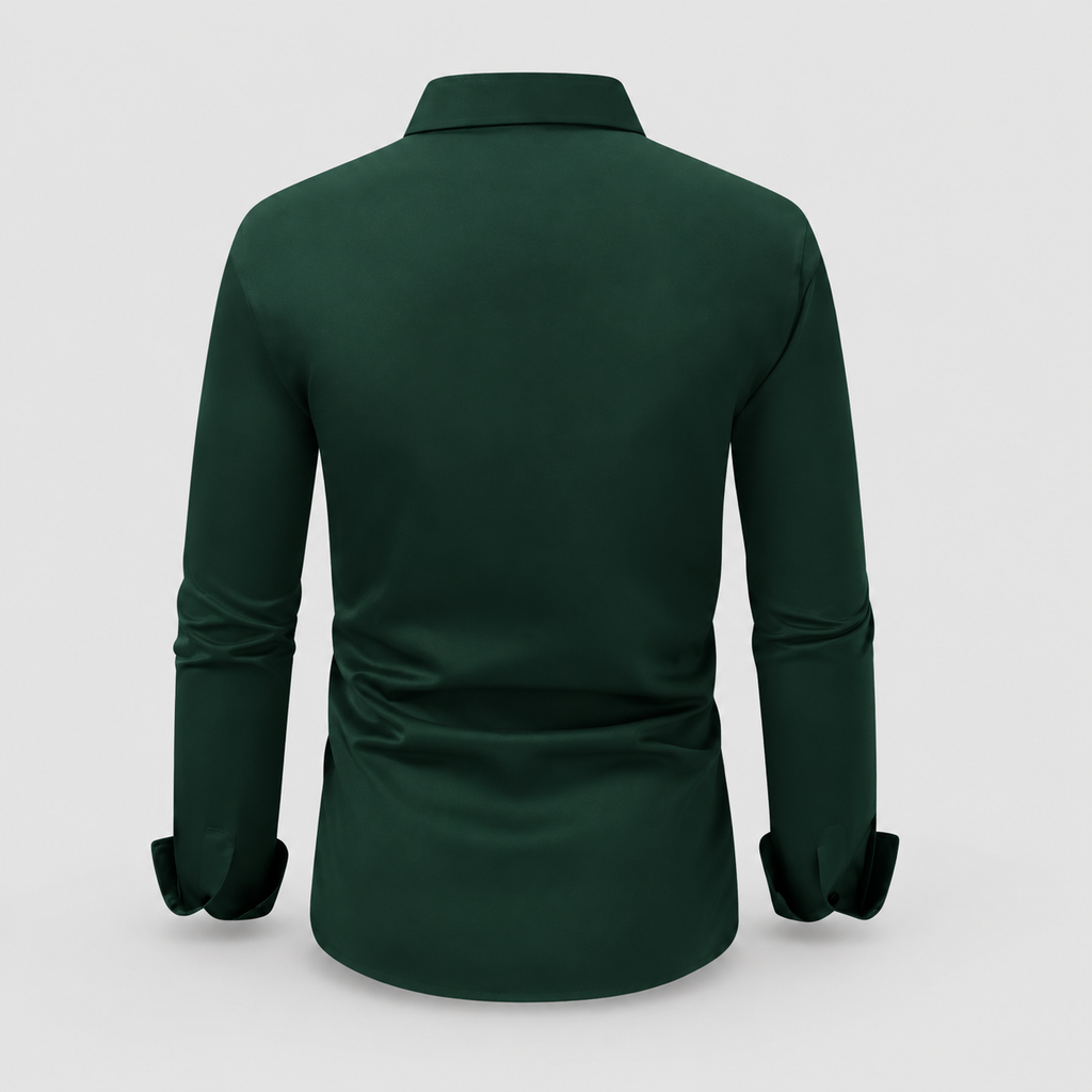 Alistair | Men’s Slim-Fit Button-Front Shirt — product detail 8