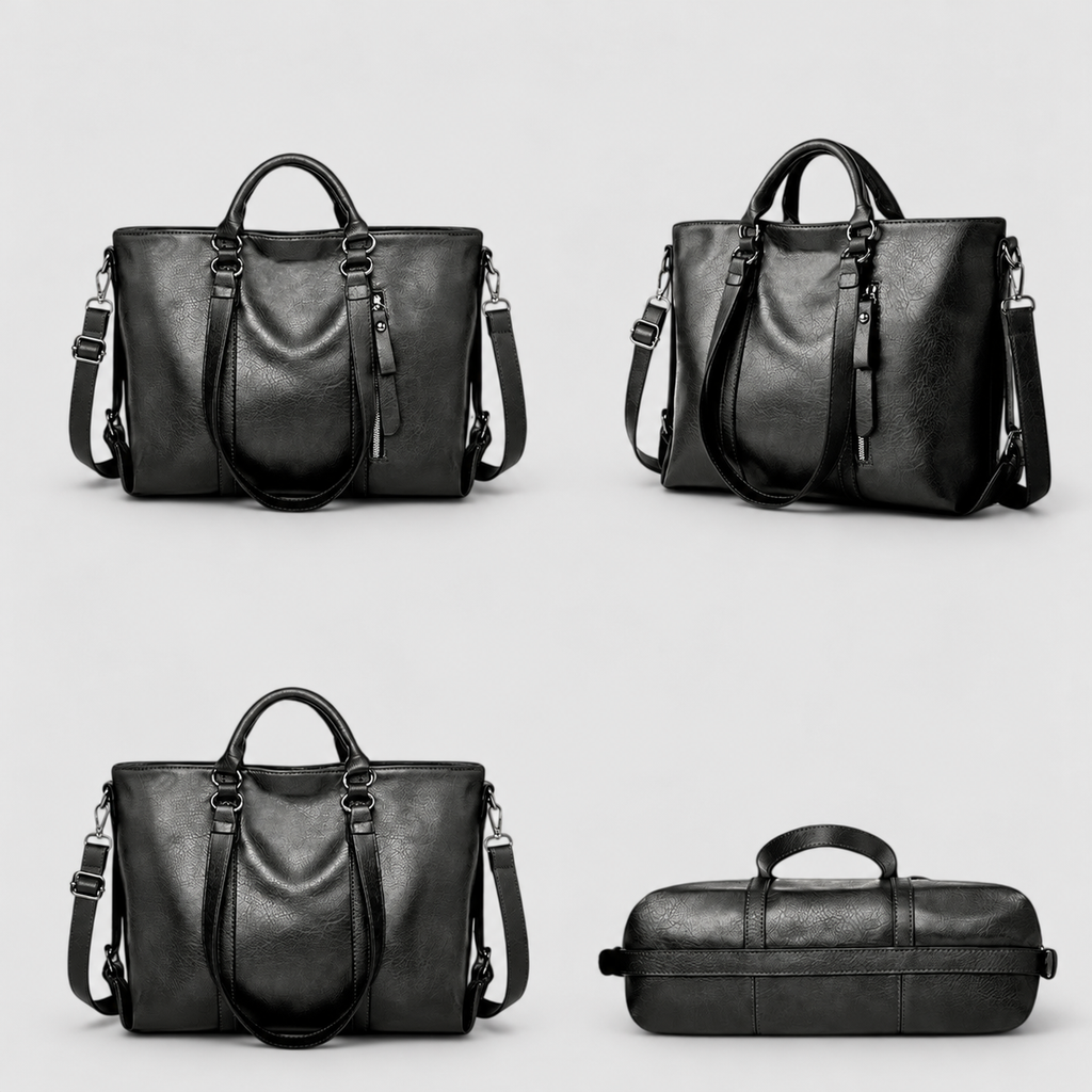 Apolline | Women’s Large Structured Handbag — product detail 5