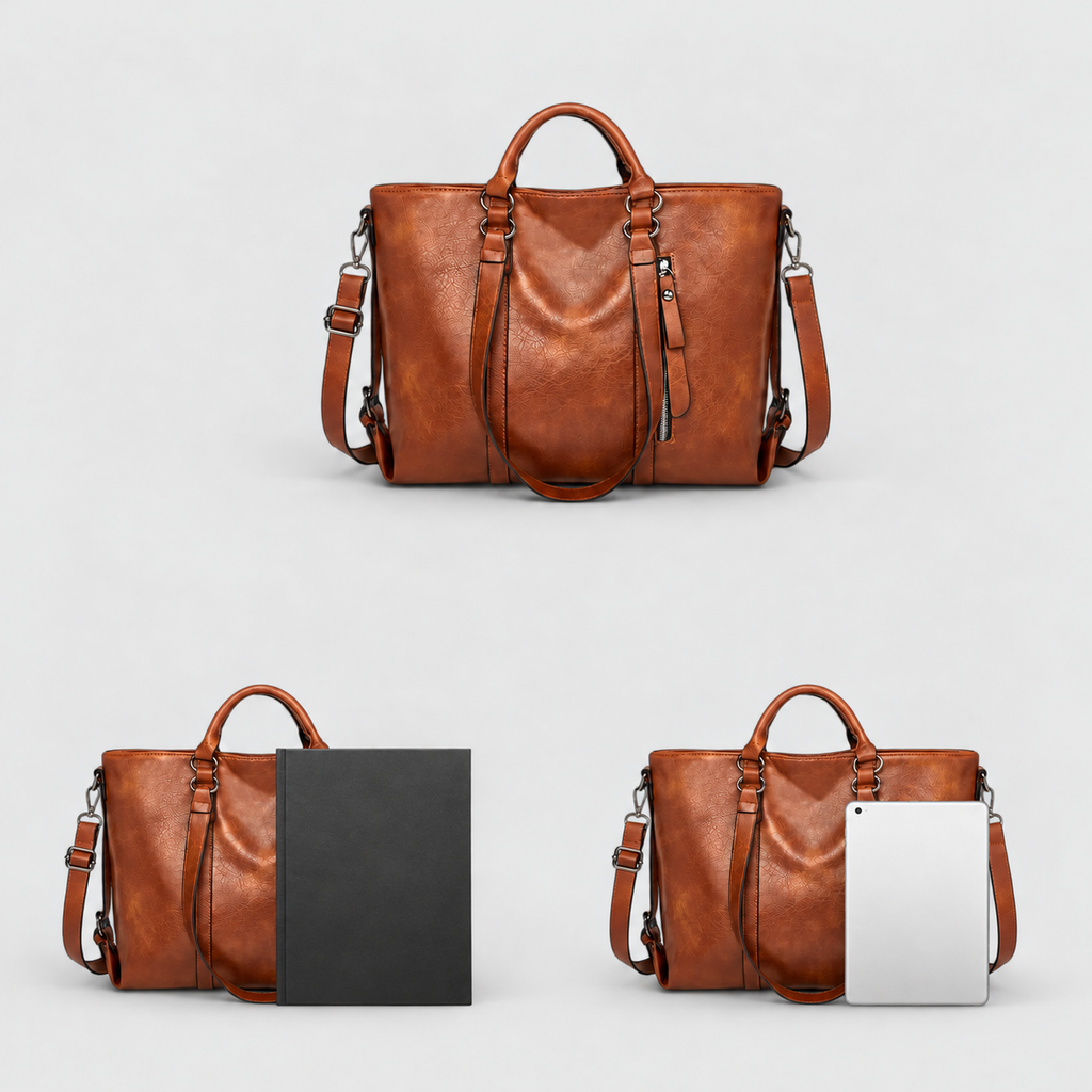 Apolline | Women’s Large Structured Handbag — product detail 6