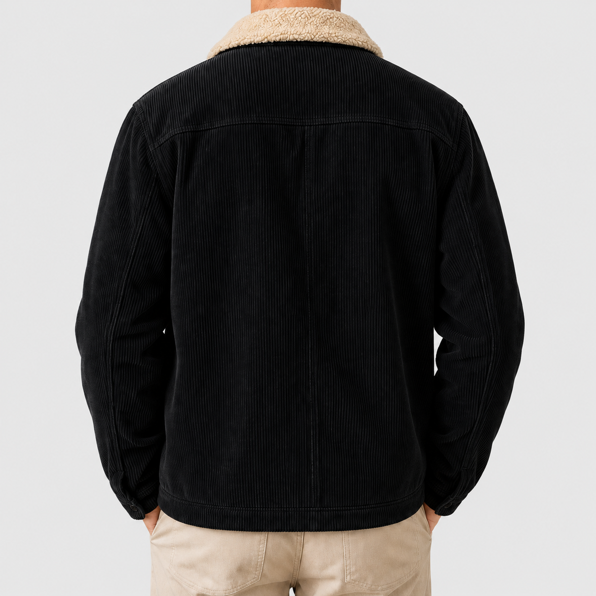 Arlington | Men’s Corduroy Sherpa-Lined Winter Jacket — product detail 2