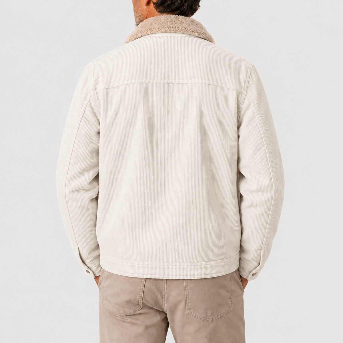 Arlington | Men’s Corduroy Sherpa-Lined Winter Jacket — product detail 10