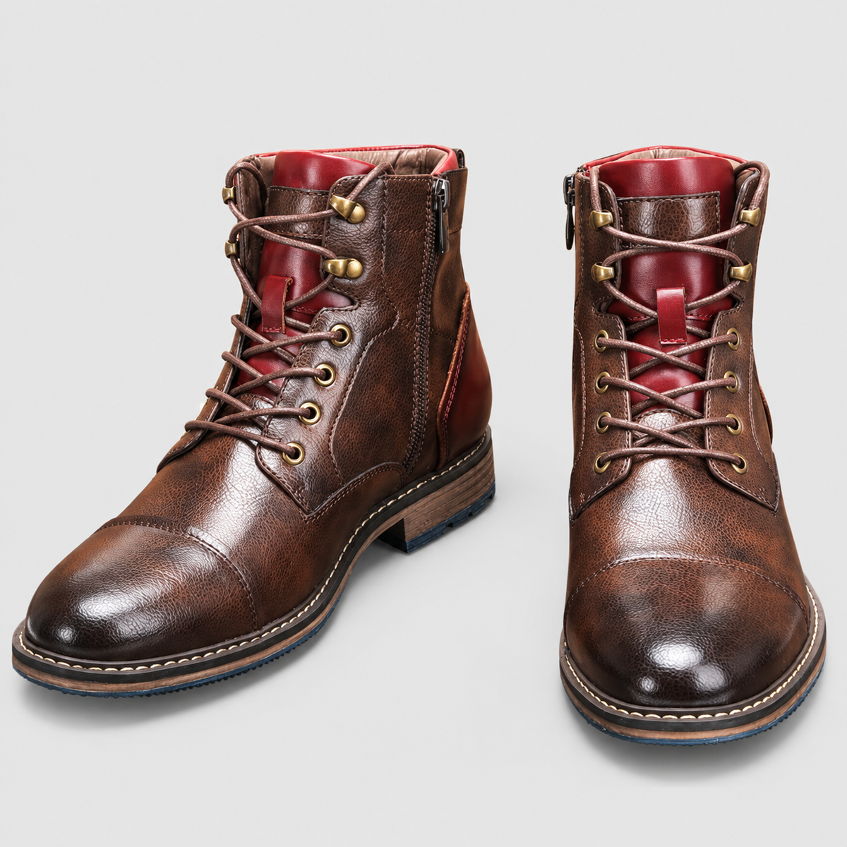 Augusten | Men’s Lace-Up Ankle Boots — product detail 1