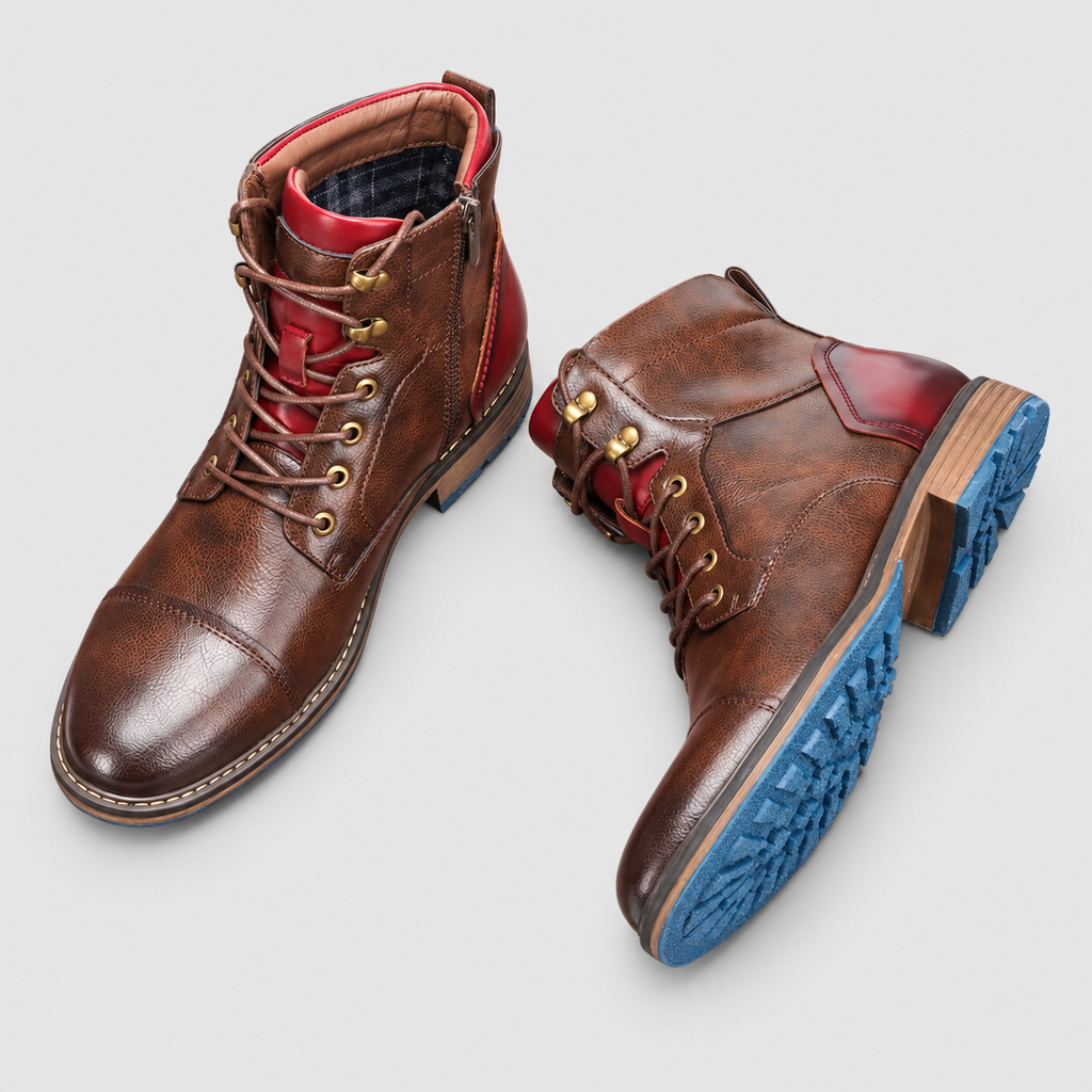 Augusten | Men’s Lace-Up Ankle Boots — product detail 3