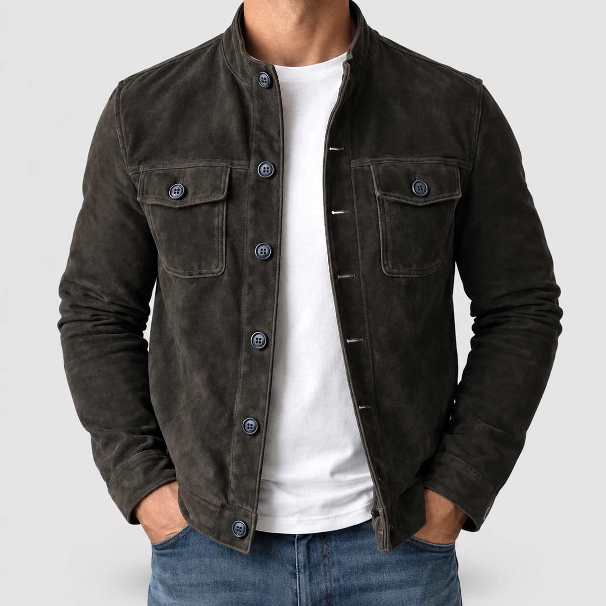 Bennett | Men’s Classic Pocket Jacket — Black