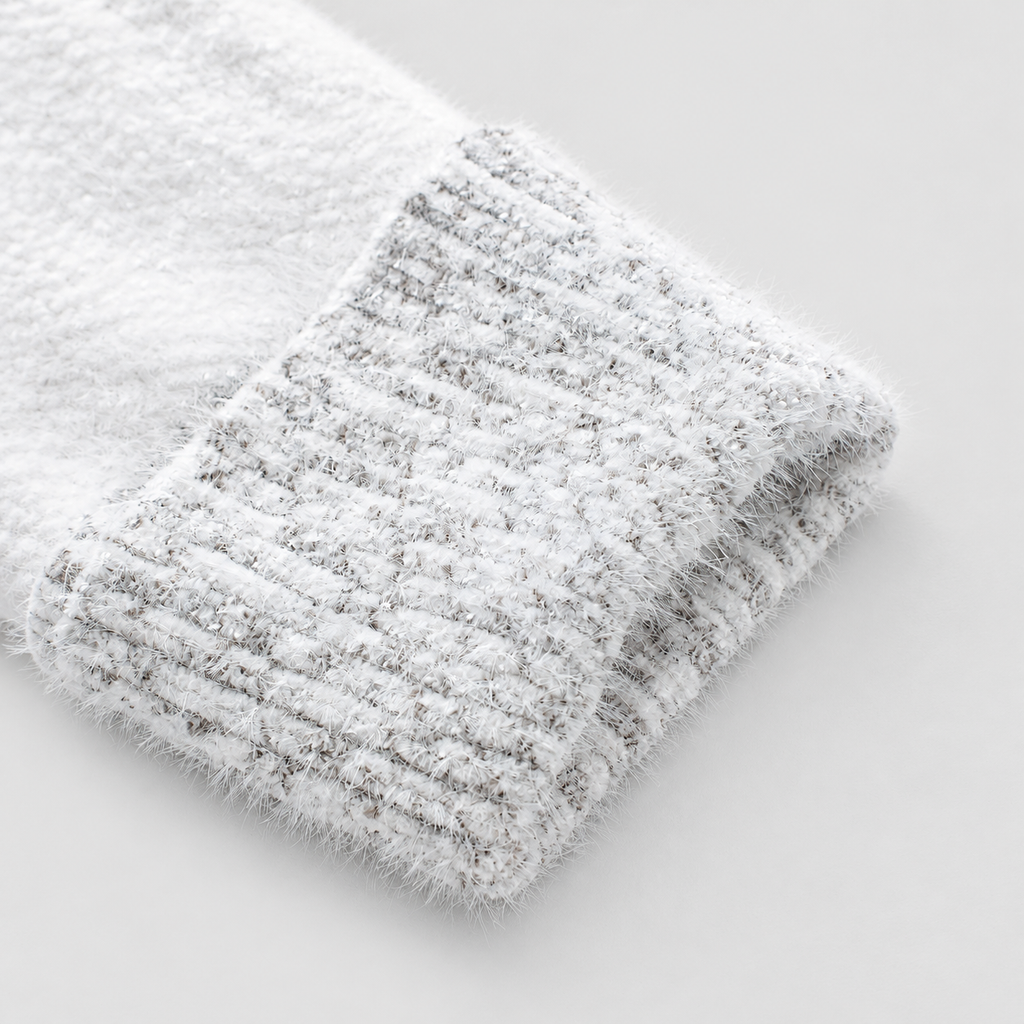 Berenice | Women’s High-Neck Oversized Knit Sweater — product detail 5