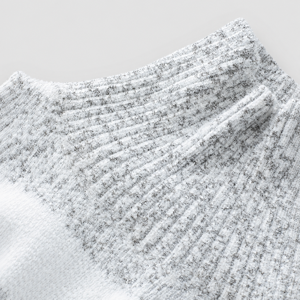 Berenice | Women’s High-Neck Oversized Knit Sweater — product detail 7