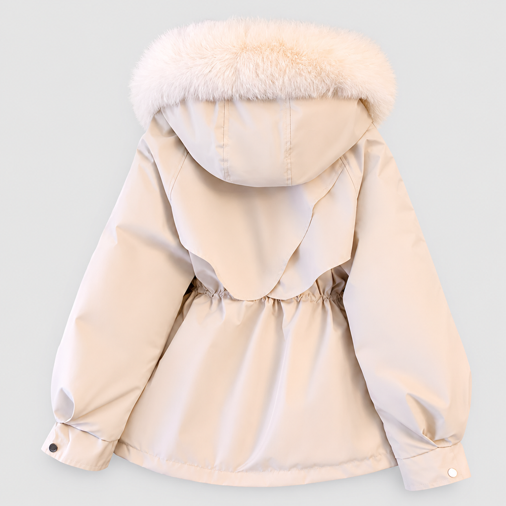 Bernadette | Women’s Long-Sleeve Hooded Winter Coat — product detail 3